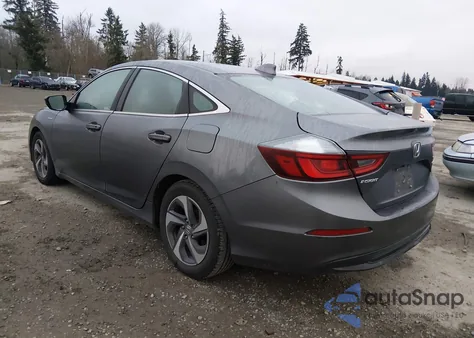 2019 Honda Insight Ex из США, поврежденный, VIN 19XZE4F57KE010201